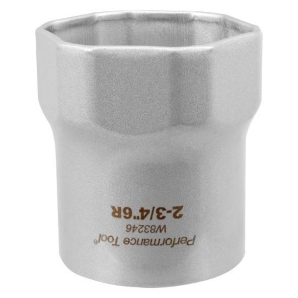 Performance Tool 1/2 Dr. Lock Nut Socket 2-3/4 In Lock Nut Skt 2-, W83246 W83246